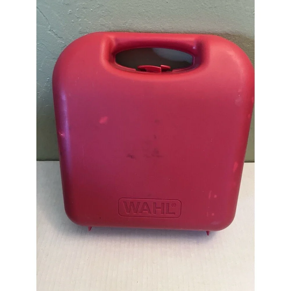 RED Wahl STXP Professional Deluxe U-CLIP Pet Dog Cat Hair Clipper Tested Works